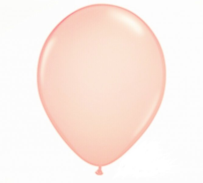 Peach Helium Latex Balloon
